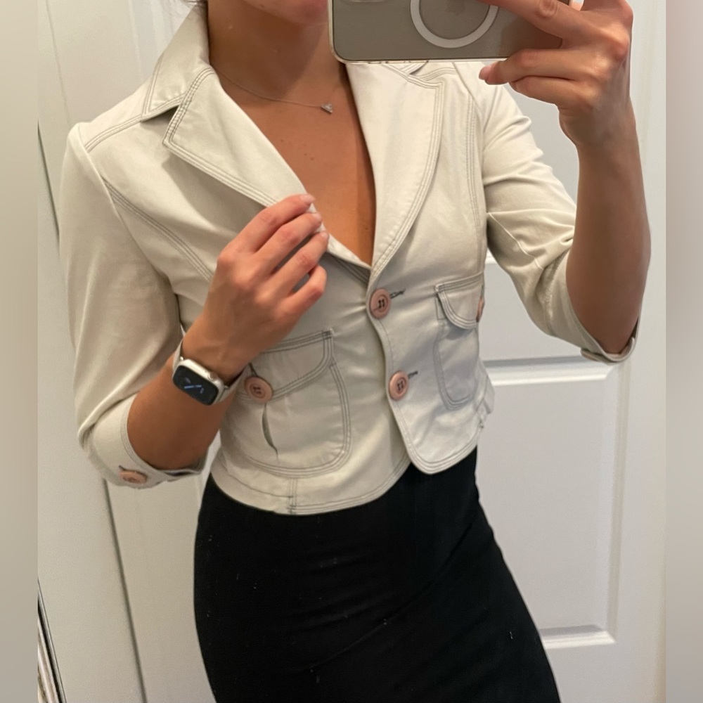Cute crop jacket